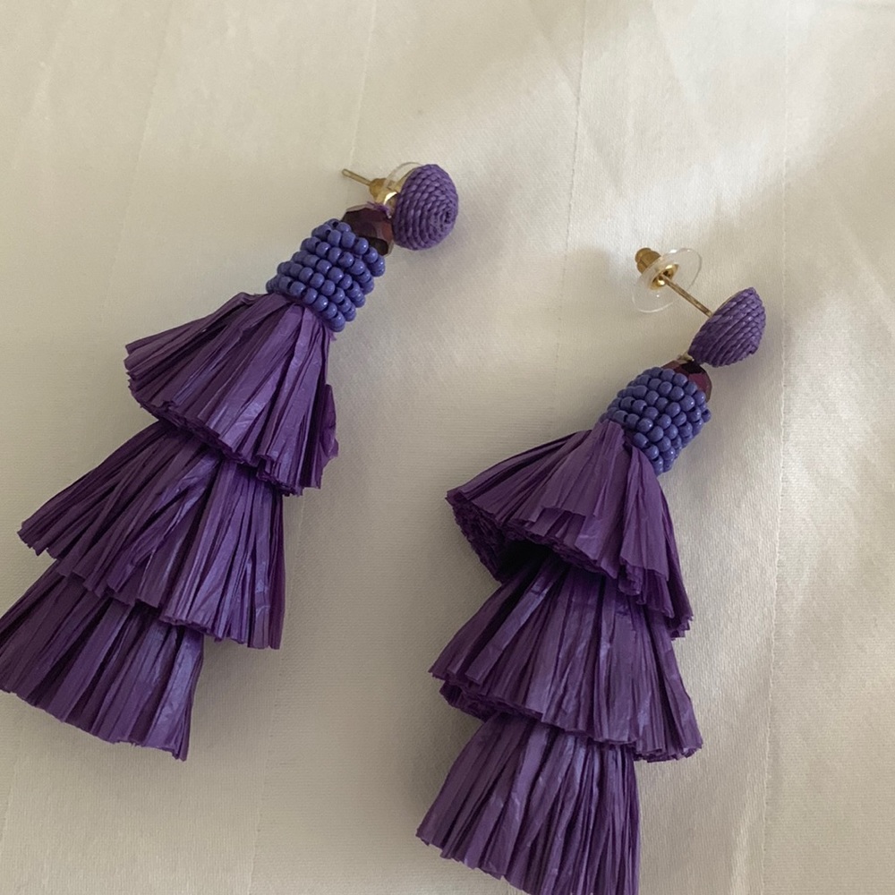Straw Earrings